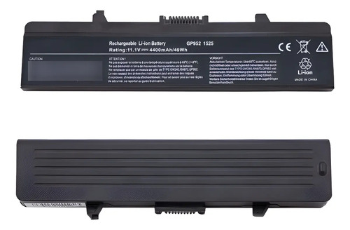 Bateria Para Dell Inspiron 1440 1525 1545 M911g Gw240 Preta