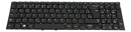 Teclado para Notebook Samsung Expert NP270E5K-XW1BR Preto ABNT2