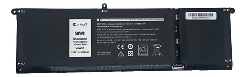 Bateria para Notebook Dell Part Number V6W33 3300mAh 15.2V