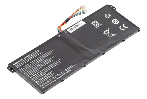 Bateria Bestbattery Ac14b13j Acer Aspire 11.4v 2200mah Li-ion 3 Células Preto