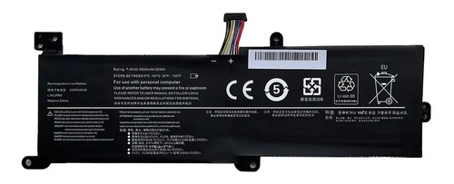 Bateria para Notebook Lenovo Ideapad S145-15IIL 4100mAh 7.6V