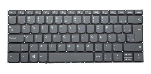 Teclado para Notebook Lenovo Ideapad 330-14AST ABNT2 Preto