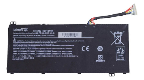 Bateria para Notebook Acer Aspire VX5-591G-54PG 4600mAh 11.4V